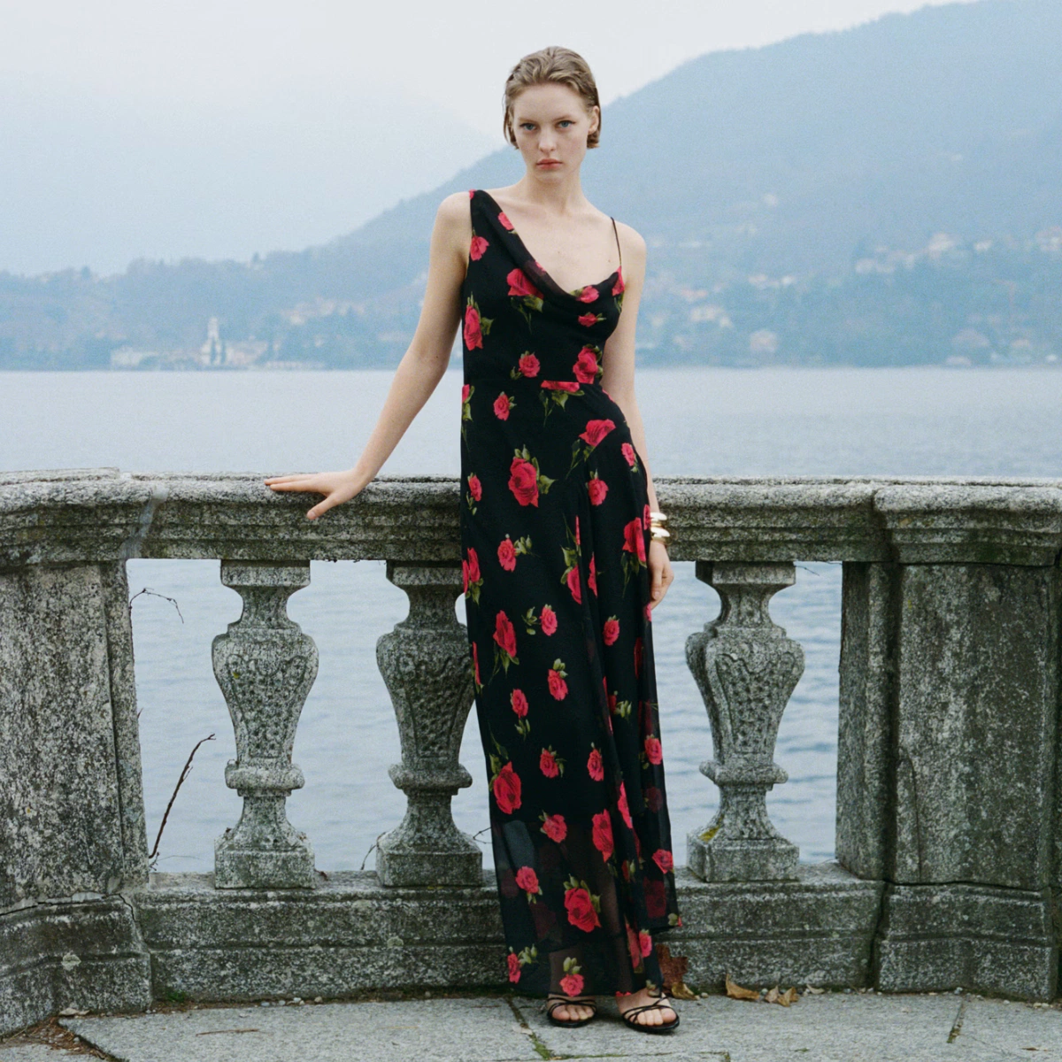 Long Floral Dress, €79.99