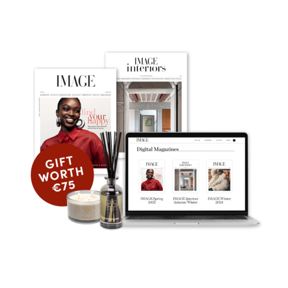 IMAGE Print & Digital Magazines Annual Subscription, €75