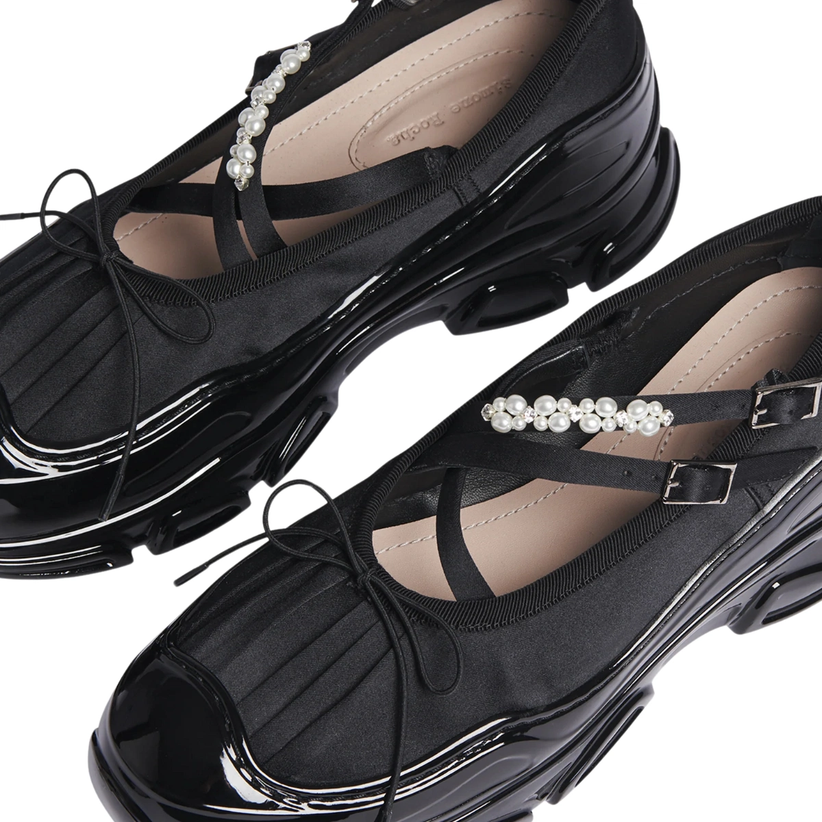 Simone Rocha Beaded Tracker Ballerina, £850