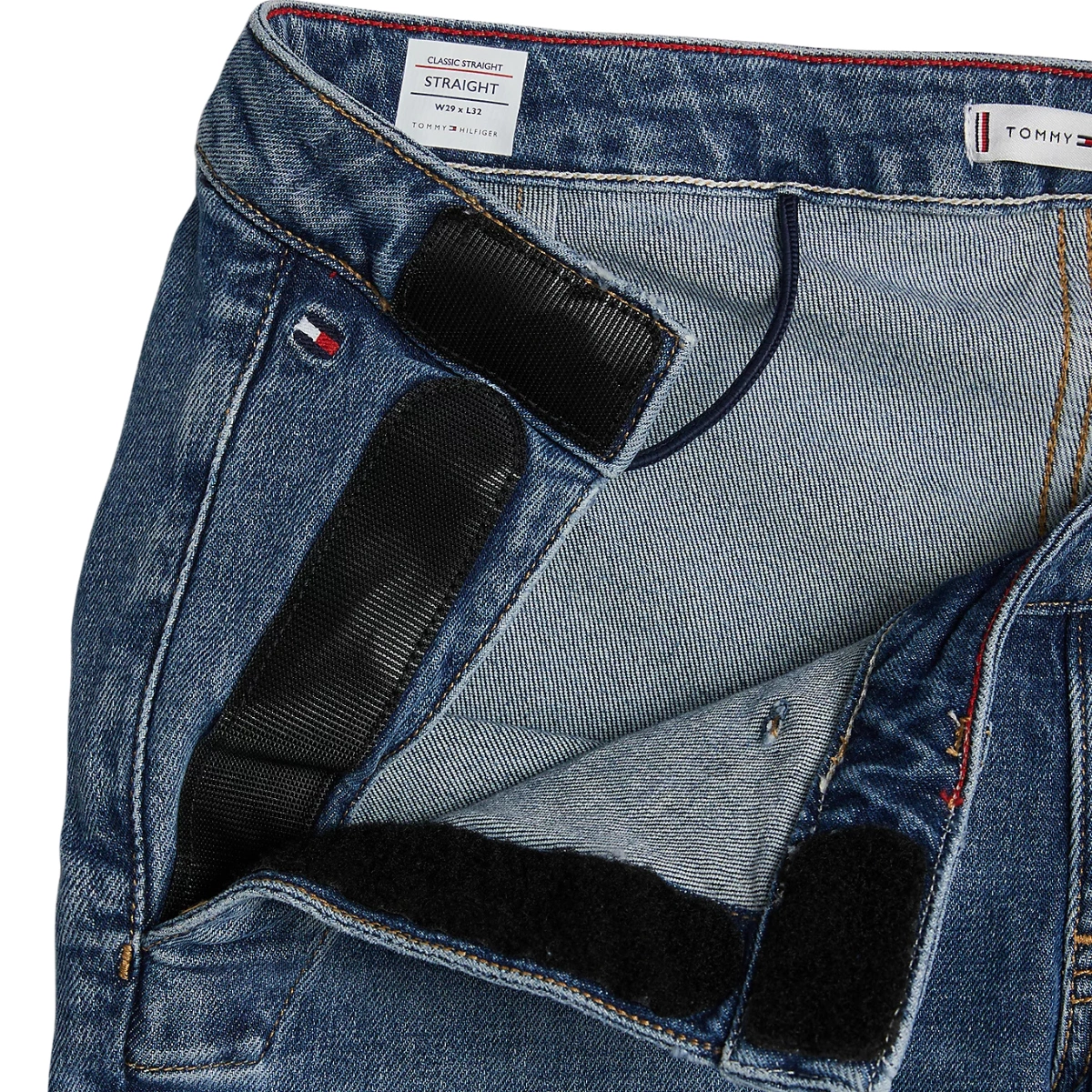 Tommy Hilfiger Adaptive Mid Rise Straight Leg Jeans, €119.90