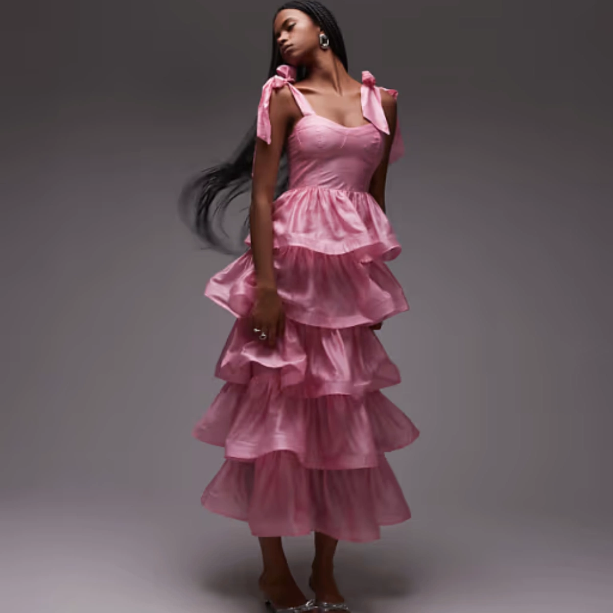 & Other Stories Corset Tiered Maxi Dress, €181.99