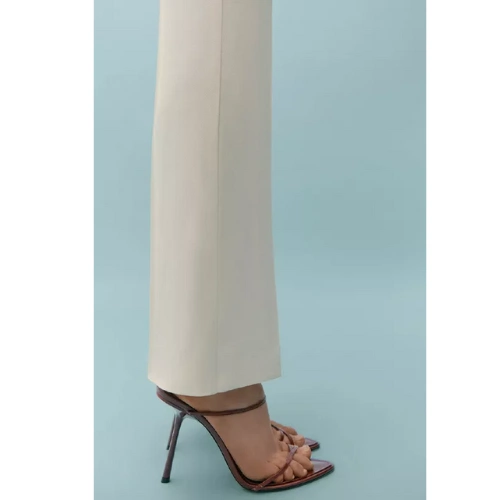 Leather Sandal With Inclined Heels, €150