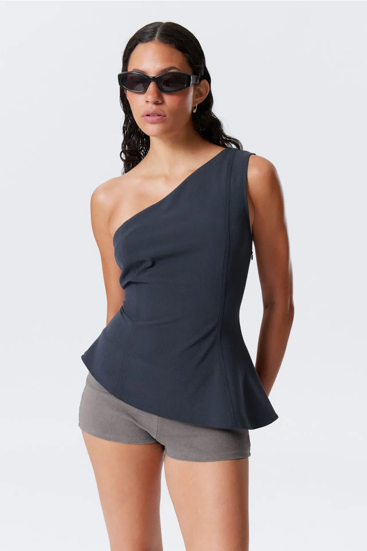 Weekday one-shoulder top, €42