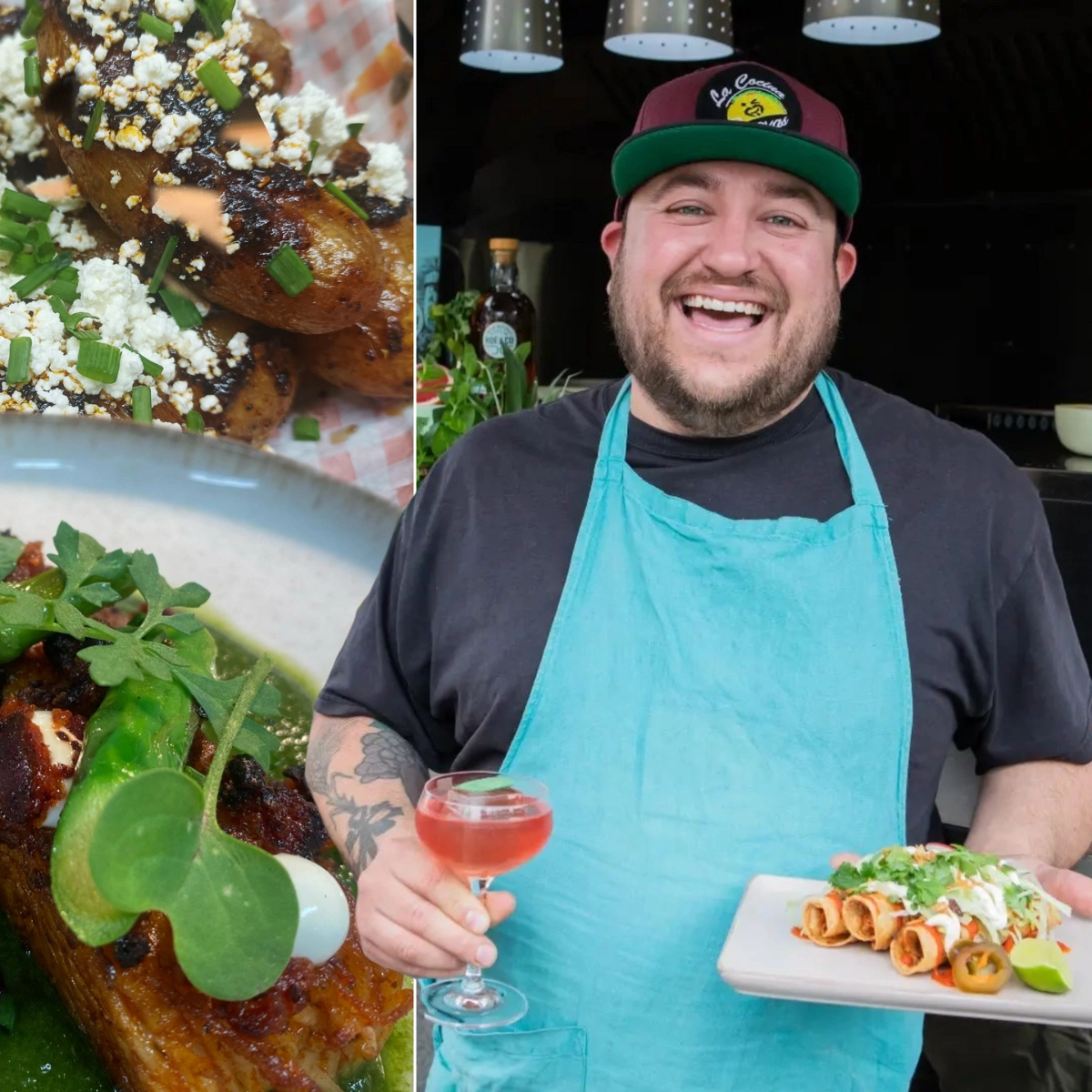 Chef and owner Jeremy Cuevas of La Cocina Cuevas