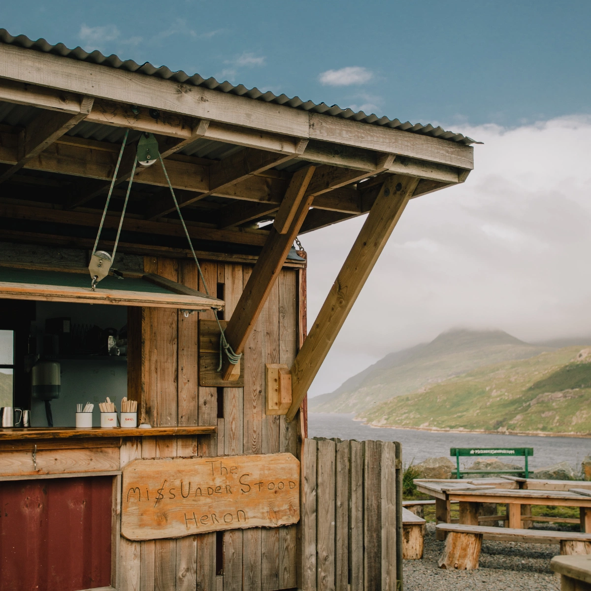 Misunderstood Heron's food truck.