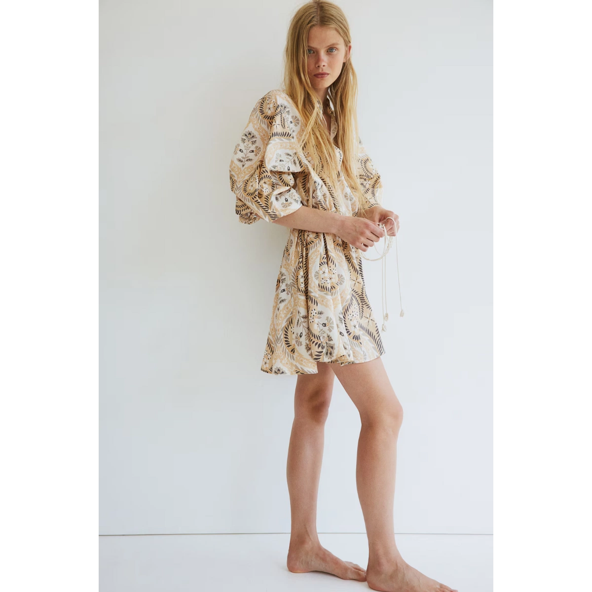 H&M Macramé-Belt Dress, €25.50