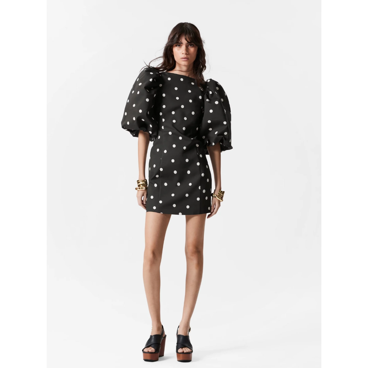 & Other Stories Puff-Sleeve Mini Dress, €149