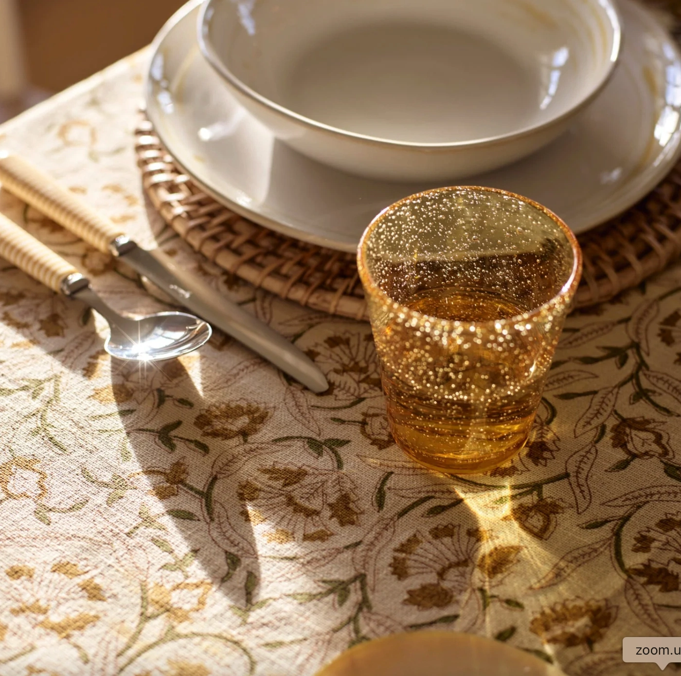 Fife cotton linen tablecloth, €180, Neptune