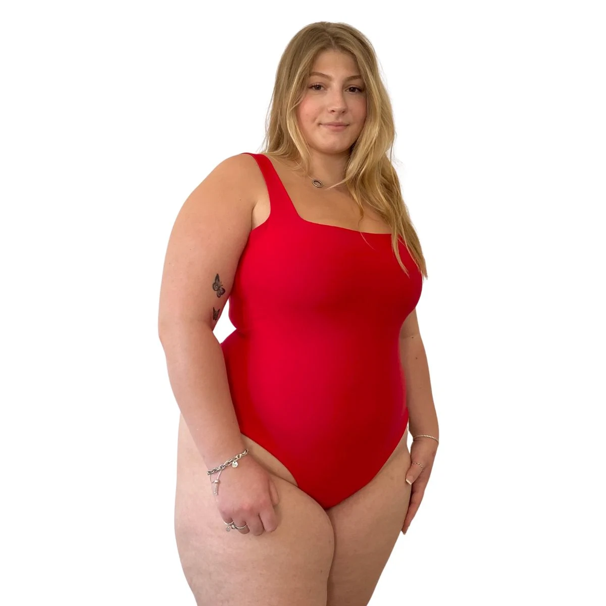 Slow Garments Recycled Square Neck Swimsuit, €72.95