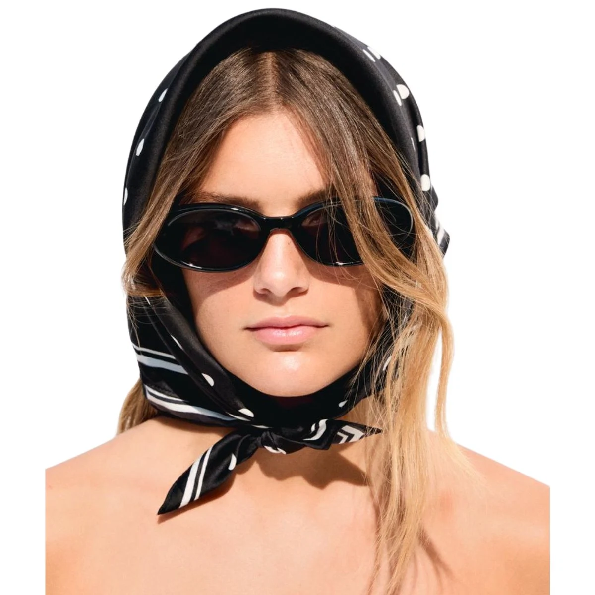 Bershka Polka Dot Neckerchief, €9.99