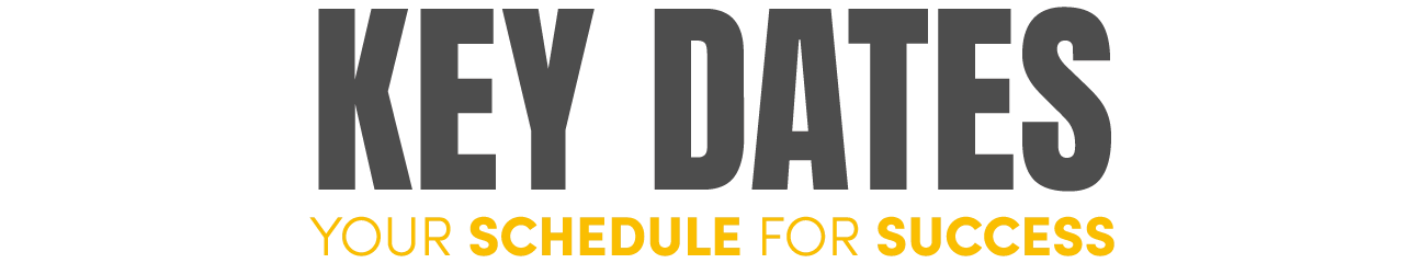 Key Dates