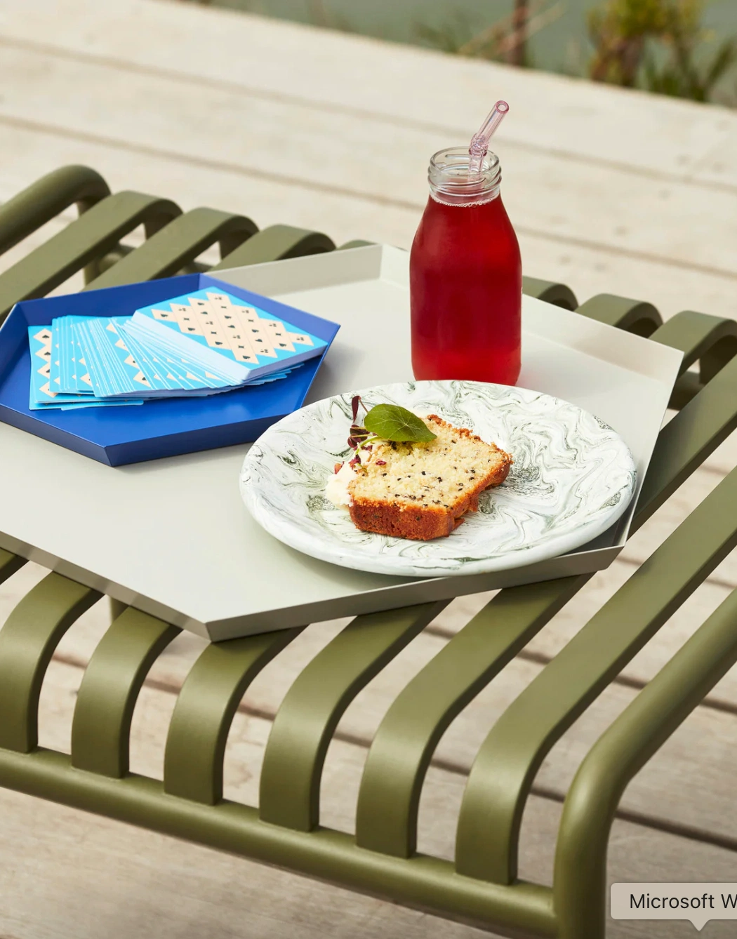 Hay Palissade ottoman, €394.95, Maven