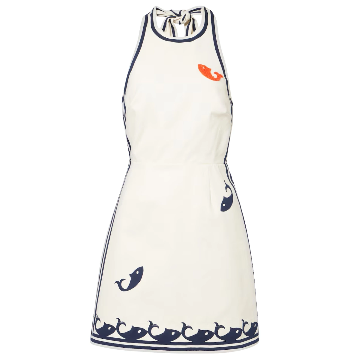 Alémais Marine Printed Cotton Minidress, €360