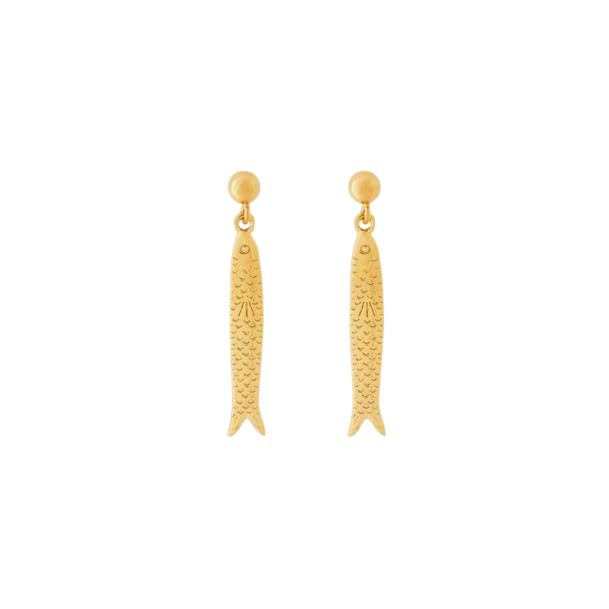 Anna Lui Fish Pendant Drop Earrings, €150
