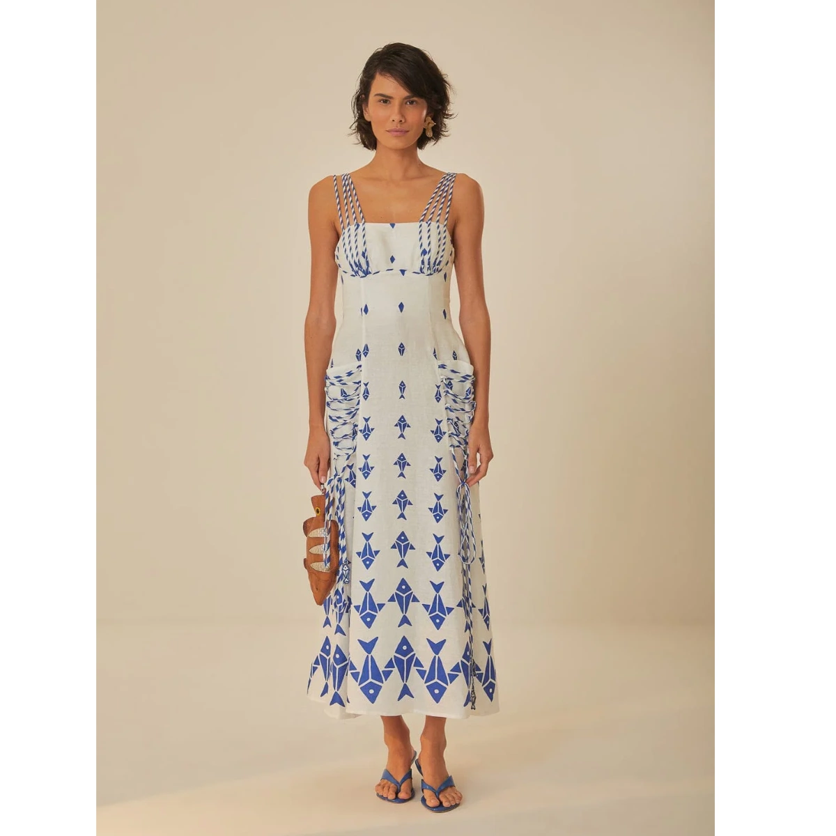Farm Rio Fishes Maxi Dress, €290