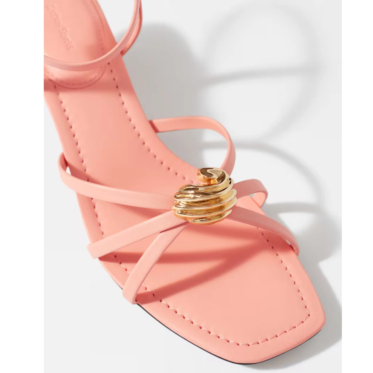 & Other Stories Embellished Heeled Leather Sandals, €39