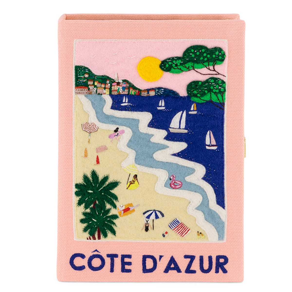 Olympia Le-Tan Côte D'Azur Plage Book Clutch, €1,630
