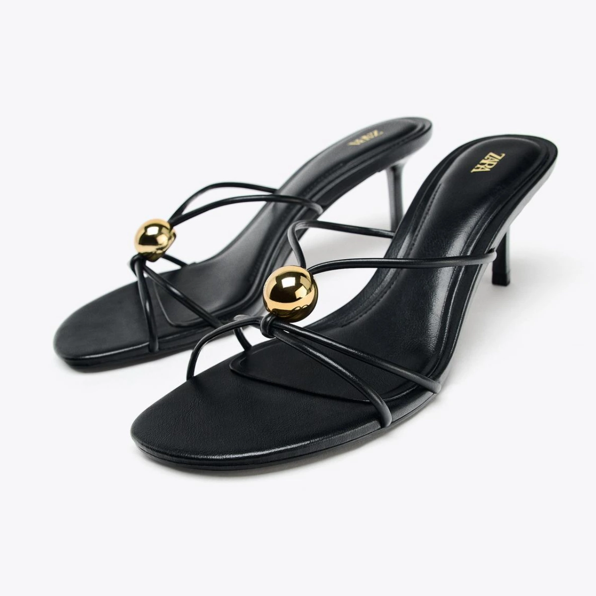 Zara Metal Detail Sandals, €32.95
