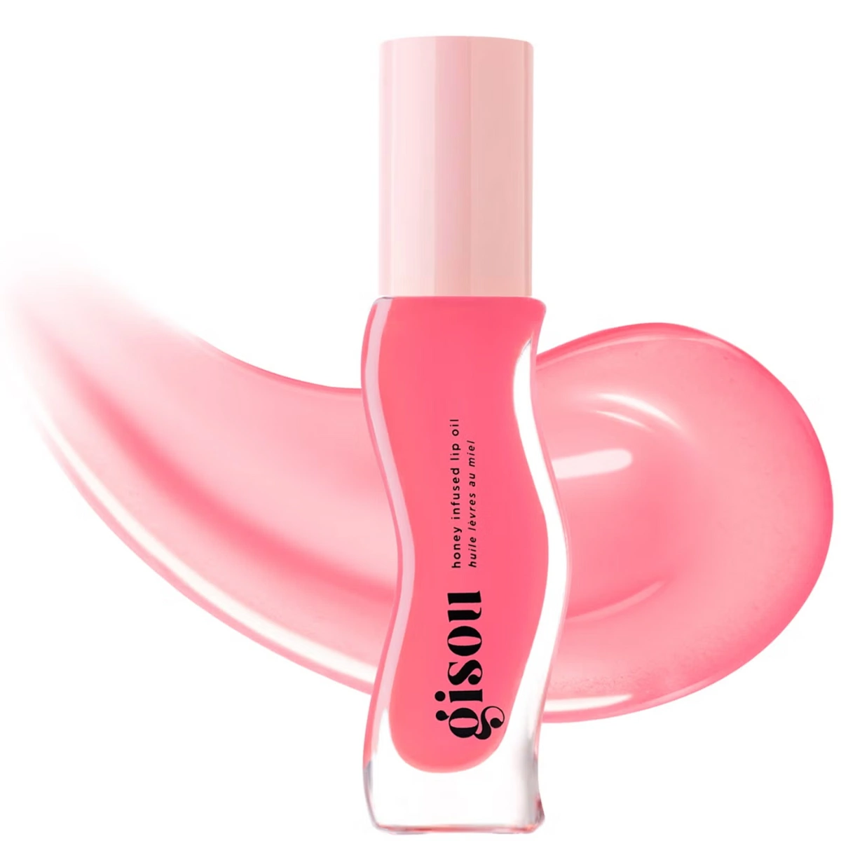 Gisou Honey Infused Lip Oil in Raspberry Swirl, €27.12