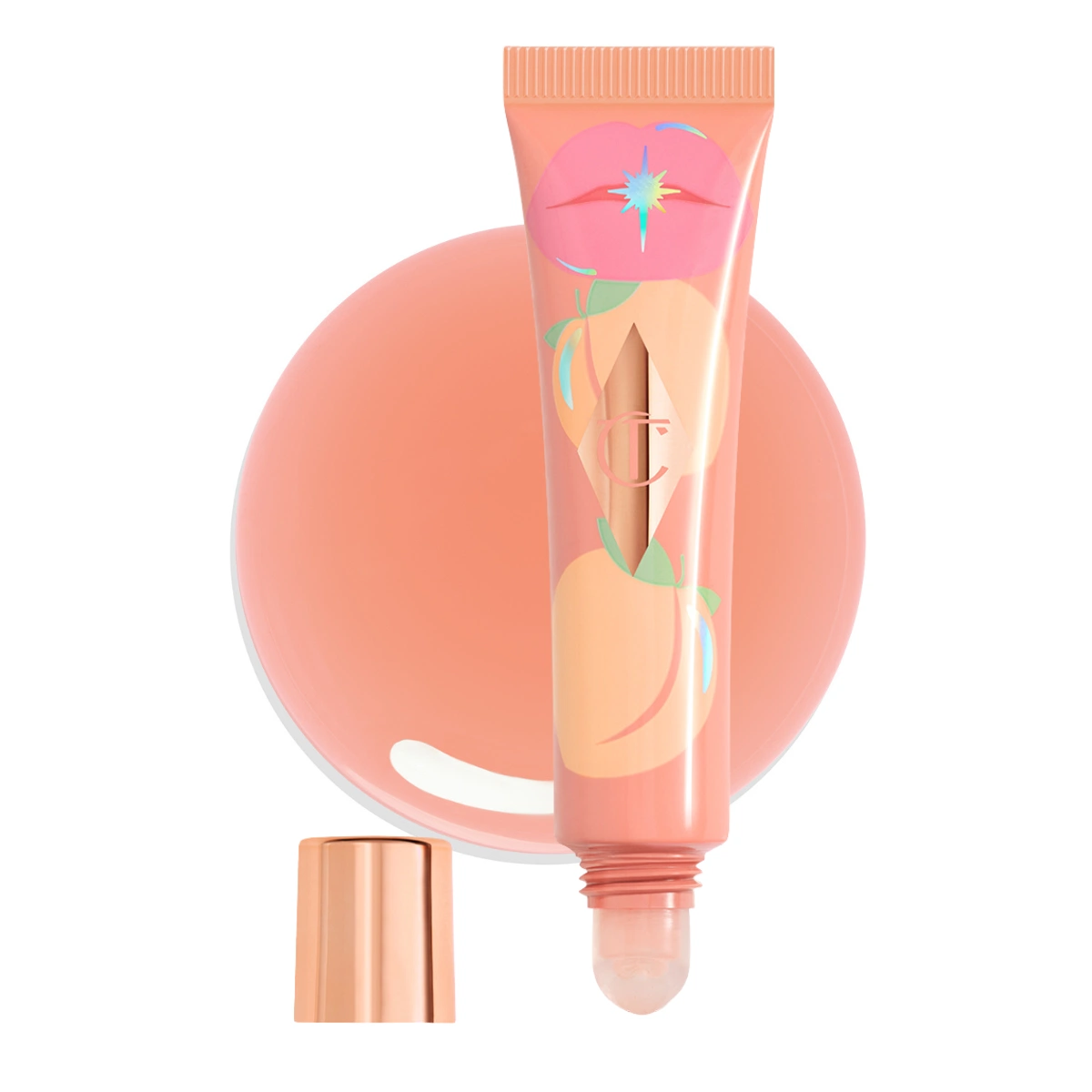 Charlotte Tilbury Unreal Lips Healthy Glow Nectar Oil in Juicy Pure Peach, €26