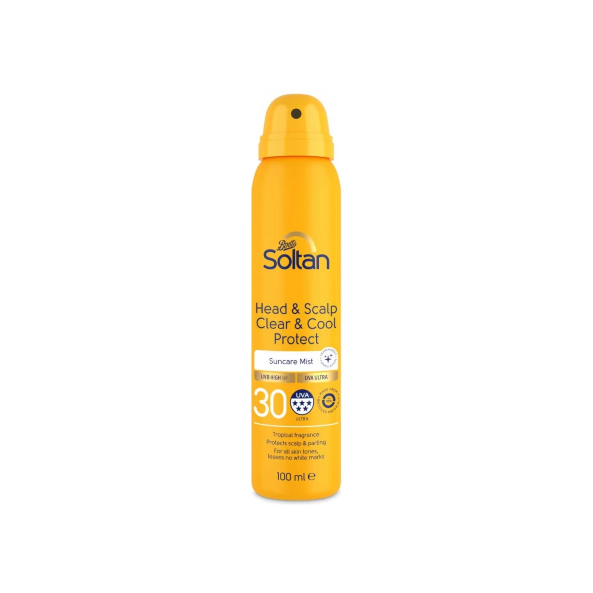 Soltan Clear & Cool Head & Scalp Suncare Mist SPF30, €8