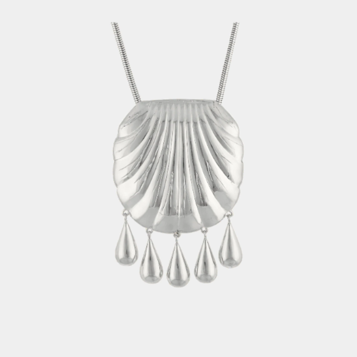 Juju Vera White Petra Shell Pendant, €528.95