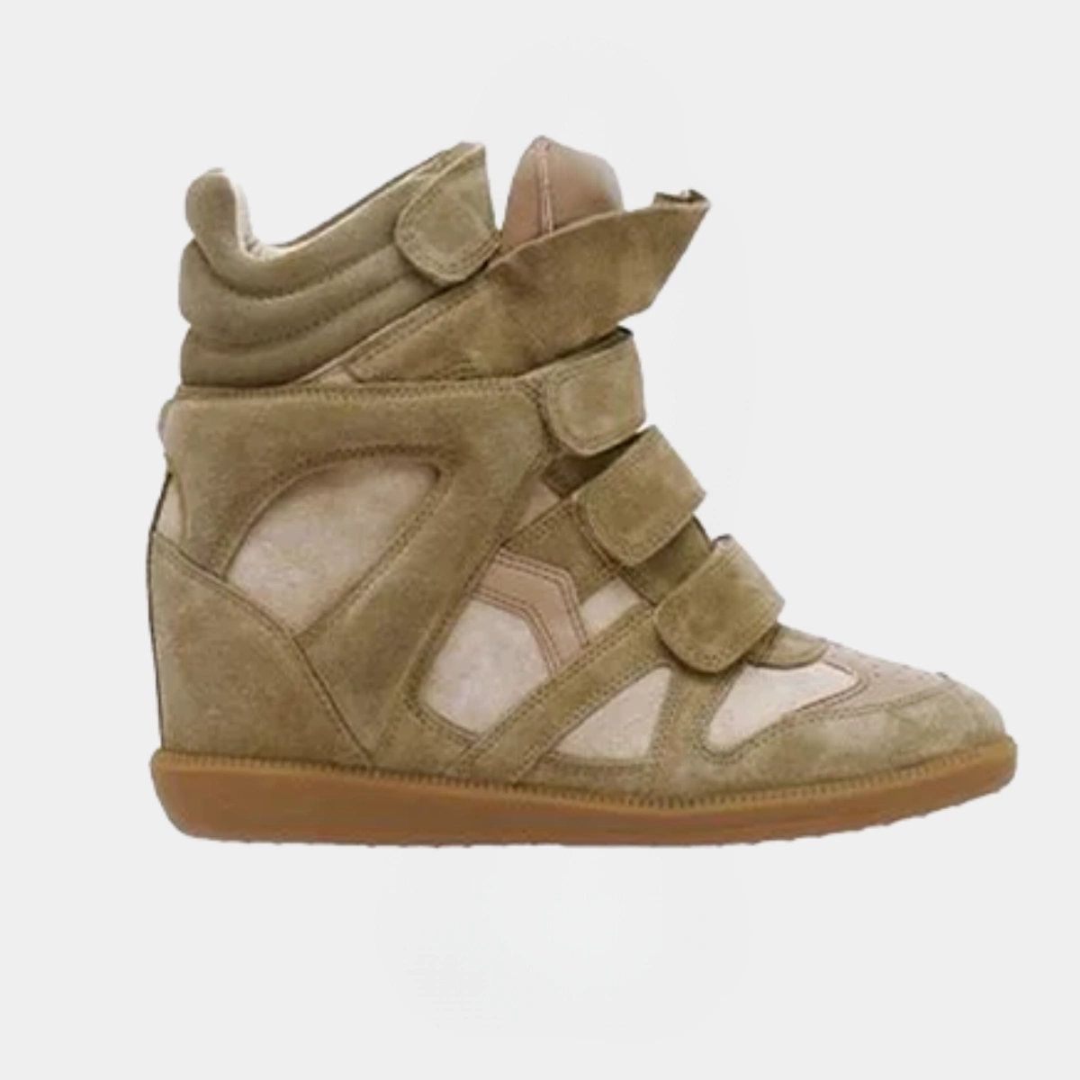 Isabel Marant Bekett Hidden Wedge High Top Sneaker, €495