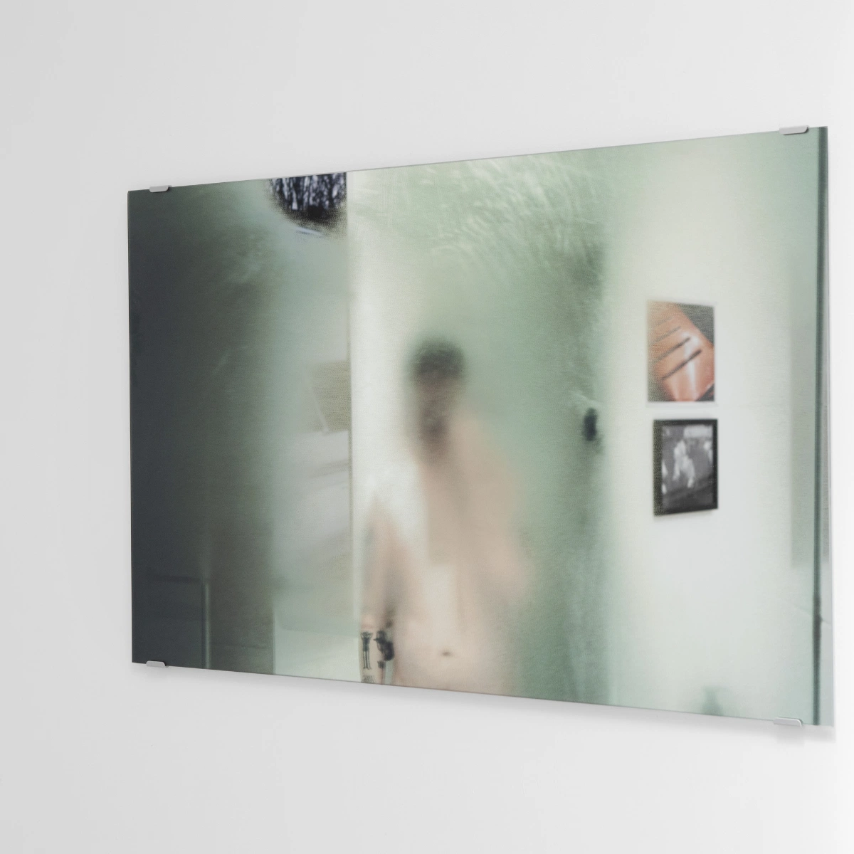 this is not a dream, 2025 - Photograph on Mirror, exhibited as part of Me and You in The Continuum (Now-Zero) at New Art Projects, London