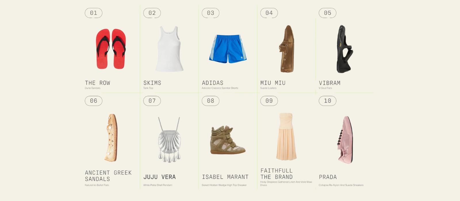 These are the 10 most wanted fashion items of the summer These are the 10 most wanted fashion items of the summer