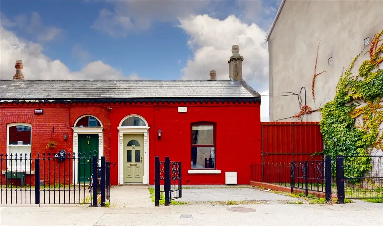 This bright Stoneybatter cottage is surprisingly spacious inside