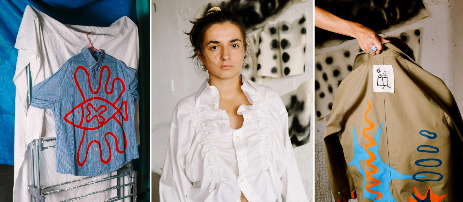 Meet the Dublin-based designer upcycling fabric scraps to statement pieces