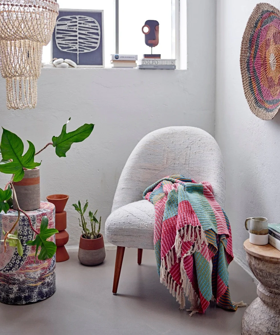 recycled cotton throw, €32.50, Amber + Willow