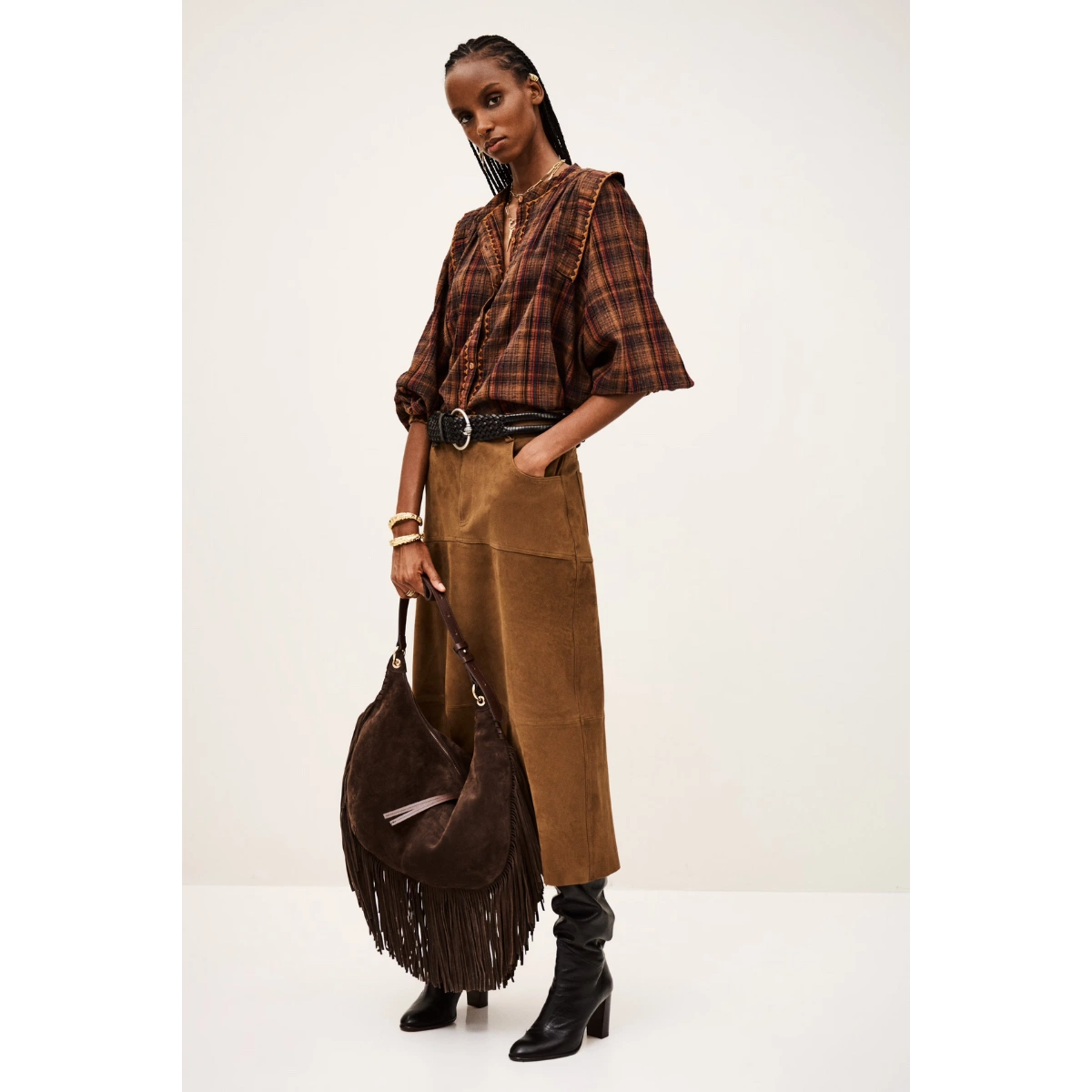 Ba&sh Midi-length Skirt, €385