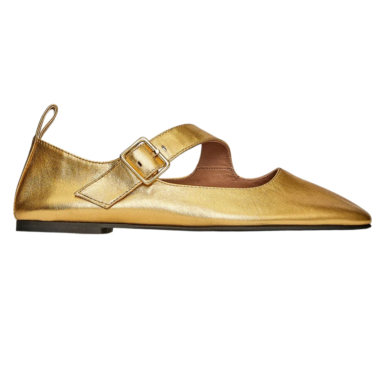 Arket Metallic Flats, €101.40