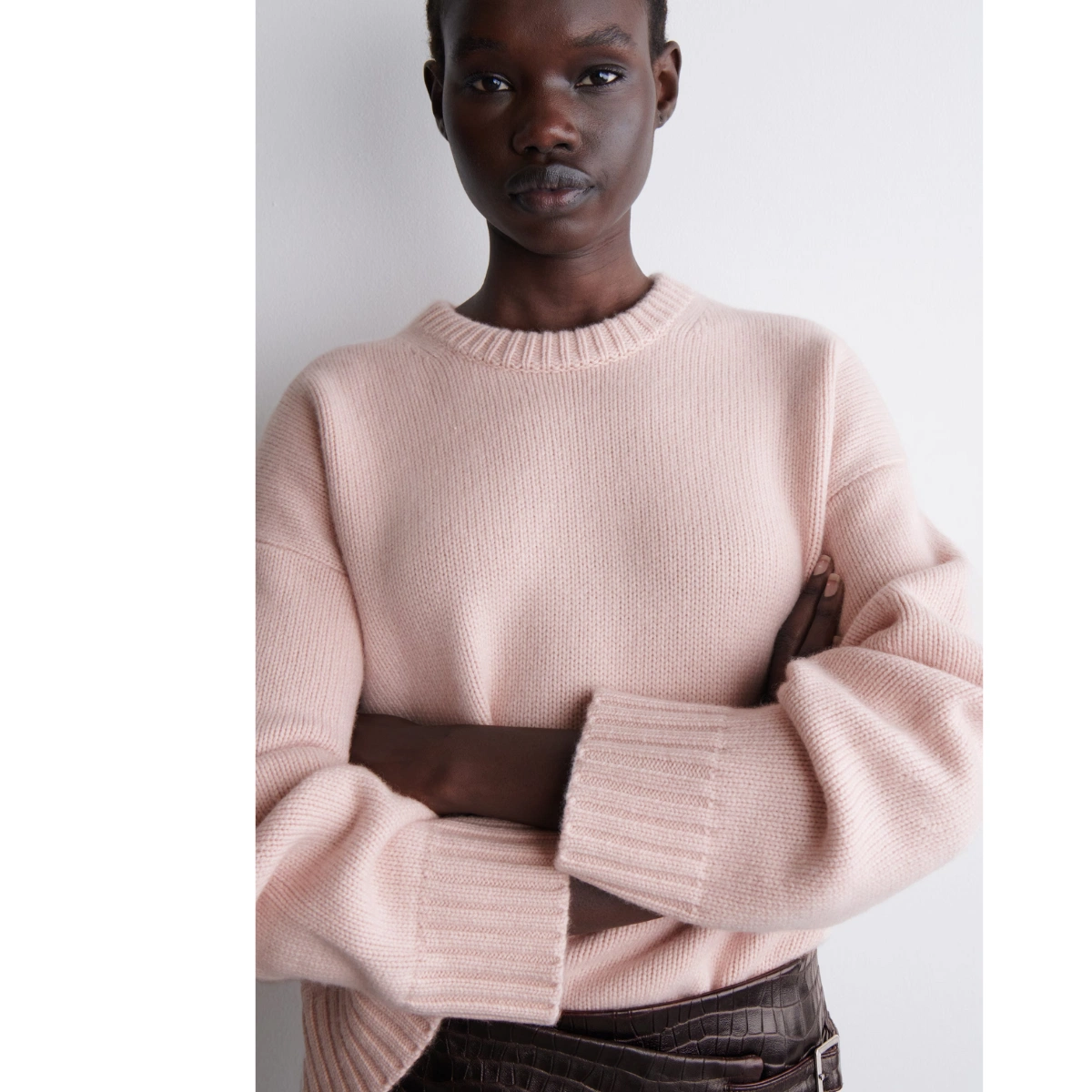 COS Chunky Cashmere Crew-Neck Jumper, €249