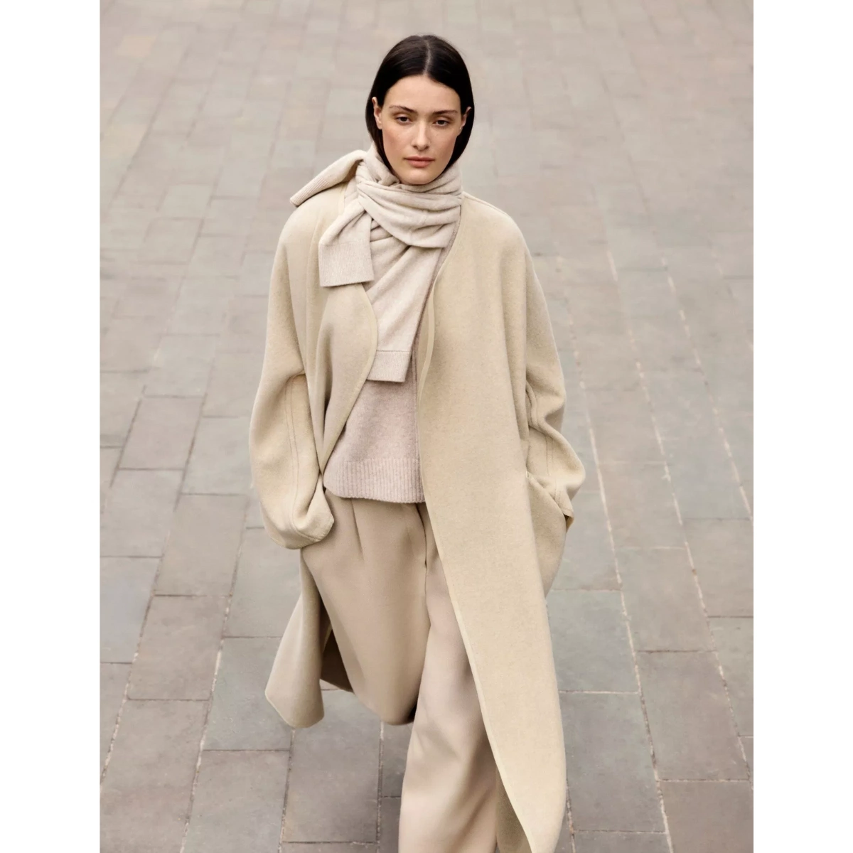 The White Company Edge To Edge Wool Coat, €585