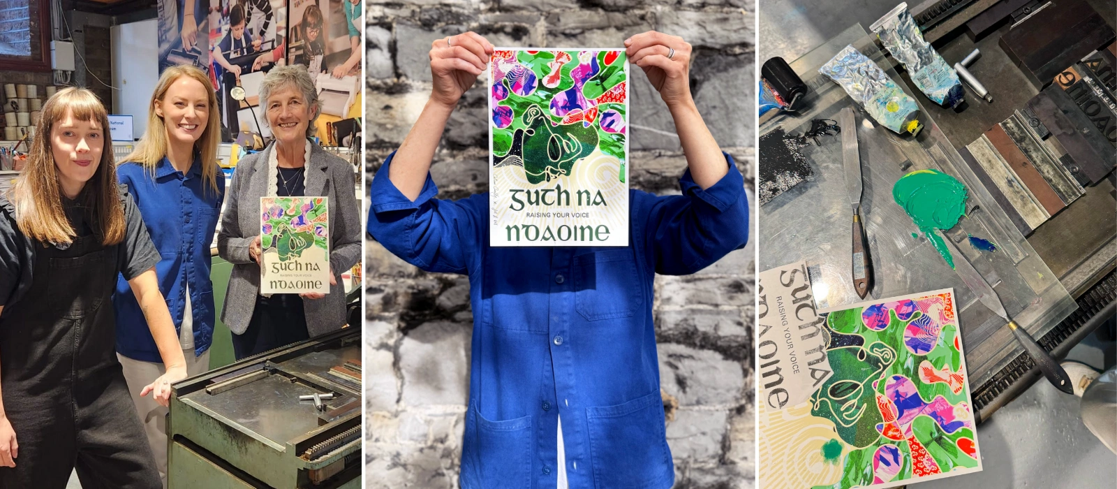 Meet the duo behind Catherine Connolly’s ‘Guth na nDaoine’ art print