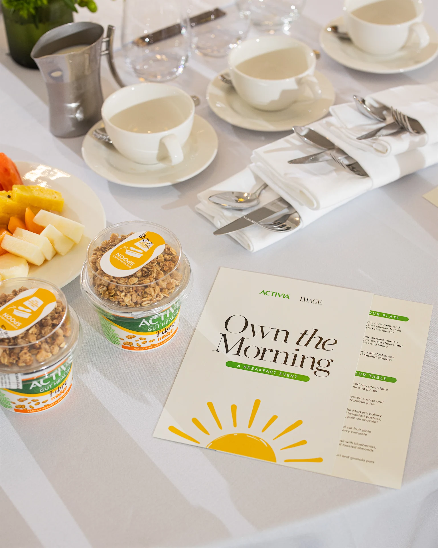 Danone Activia event