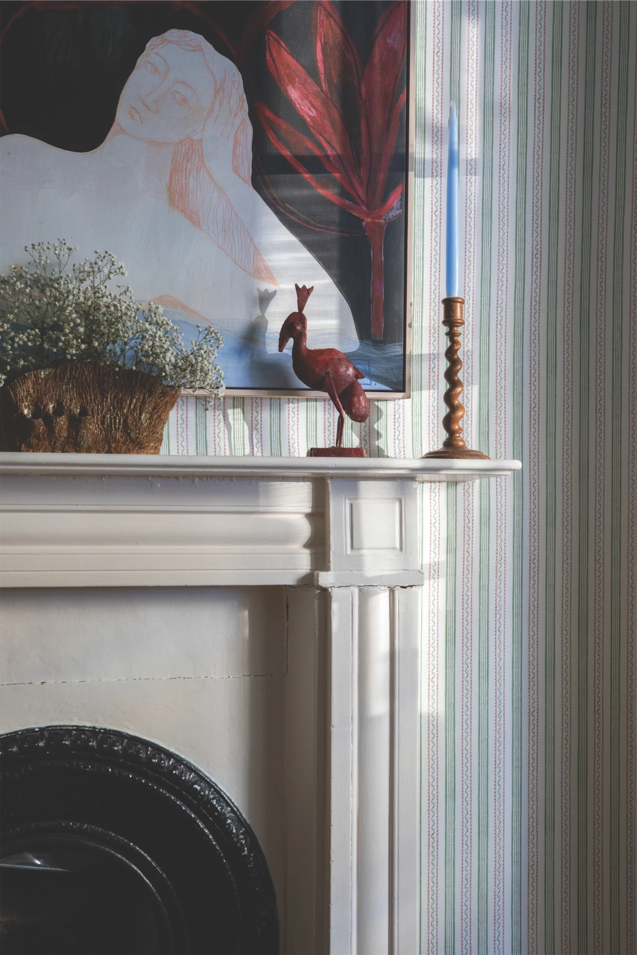 Colourful pieces in this Portobello home. Photo: Ruth Maria Murphy