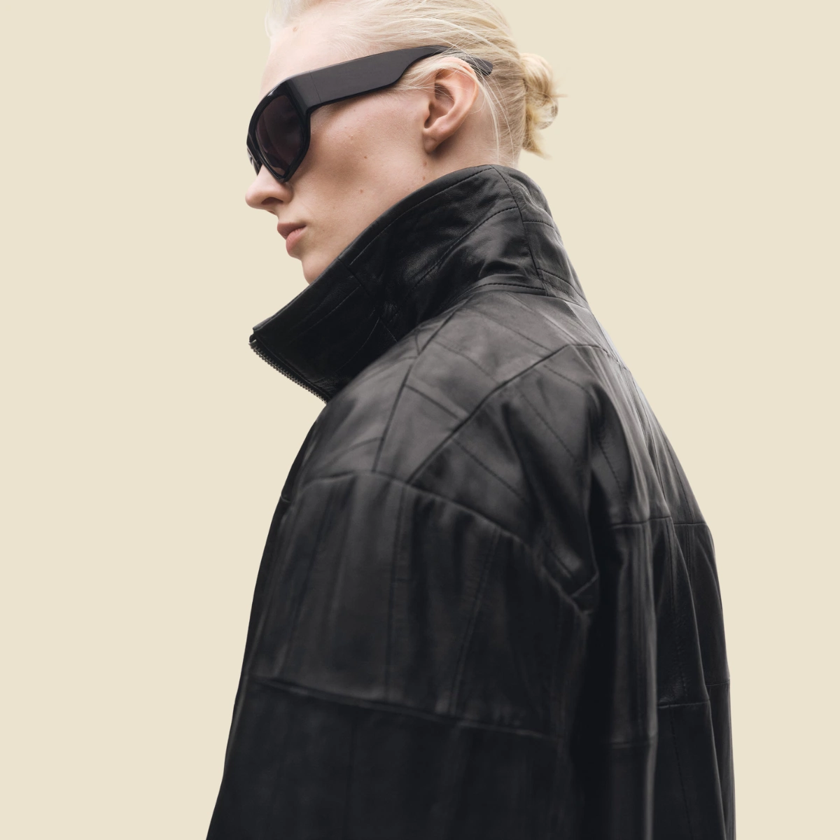 Mango Oversized Patchwork Coat, €179.99