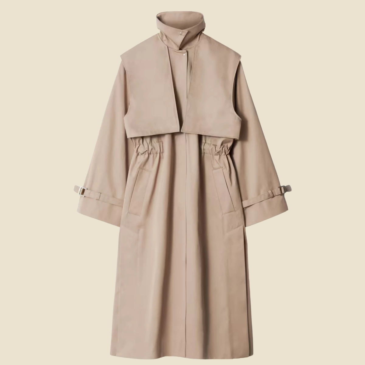 & Other Stories Funnel Neck Trench Coat, €179