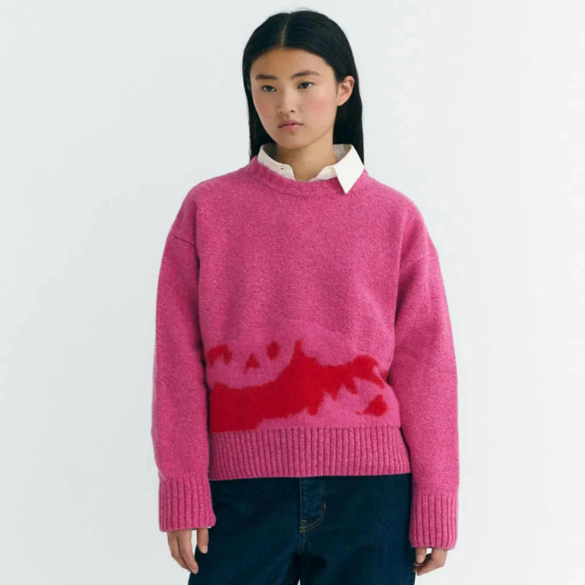 Fresh Cuts Pink Sweater, €189.90