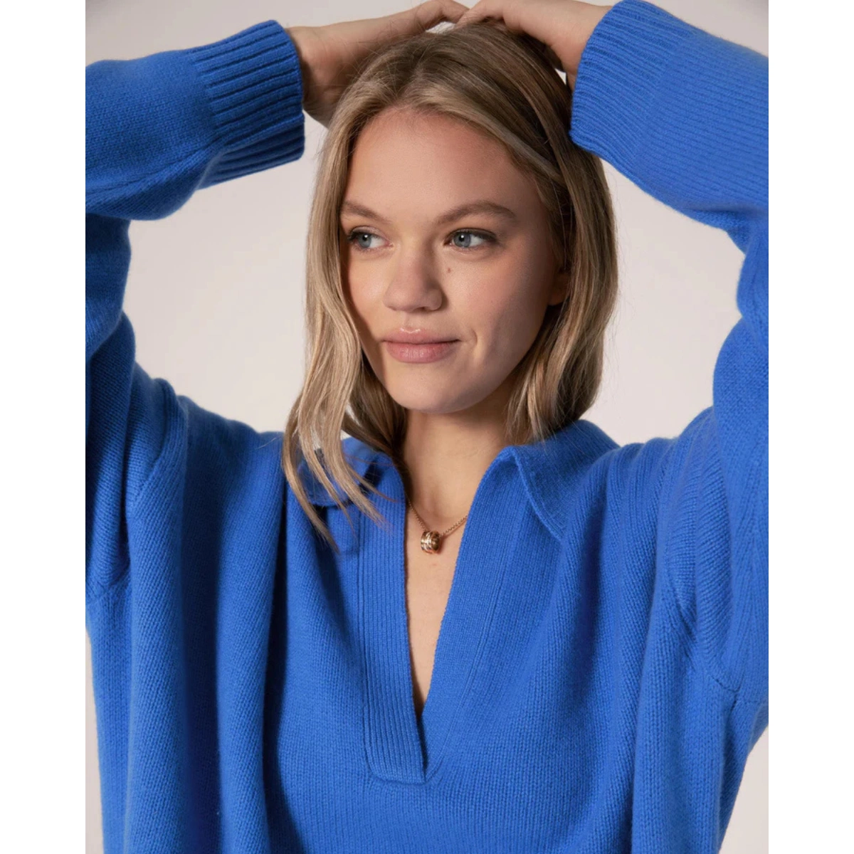 Lucy Nagle The Cashmere Collar Sweater, €345