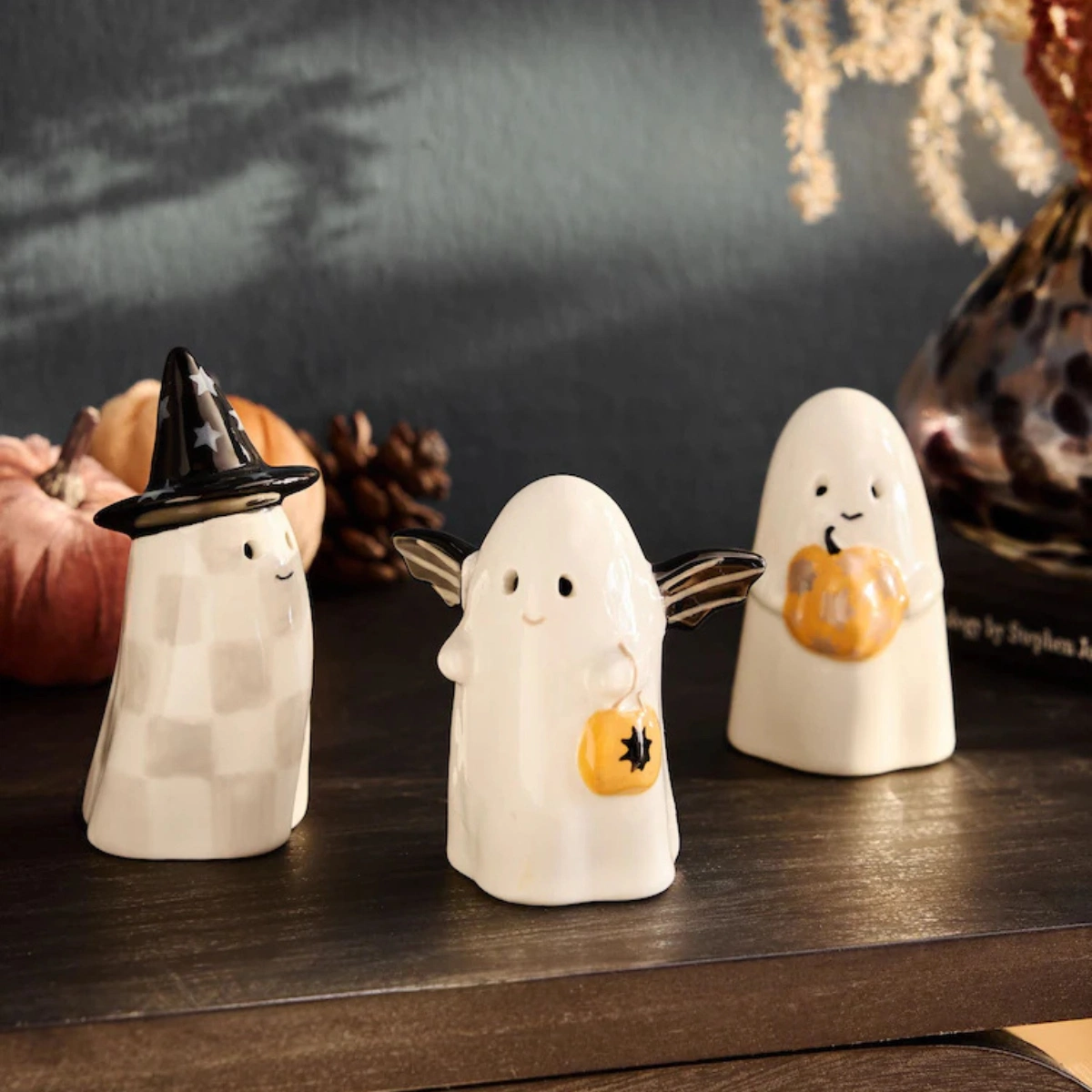 Next Happy Halloween Ceramic Ghost Ornaments, €26