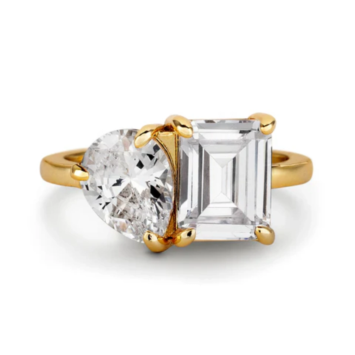 Crystals & Co x Bonnie Ryan Double Stone Ring, €79