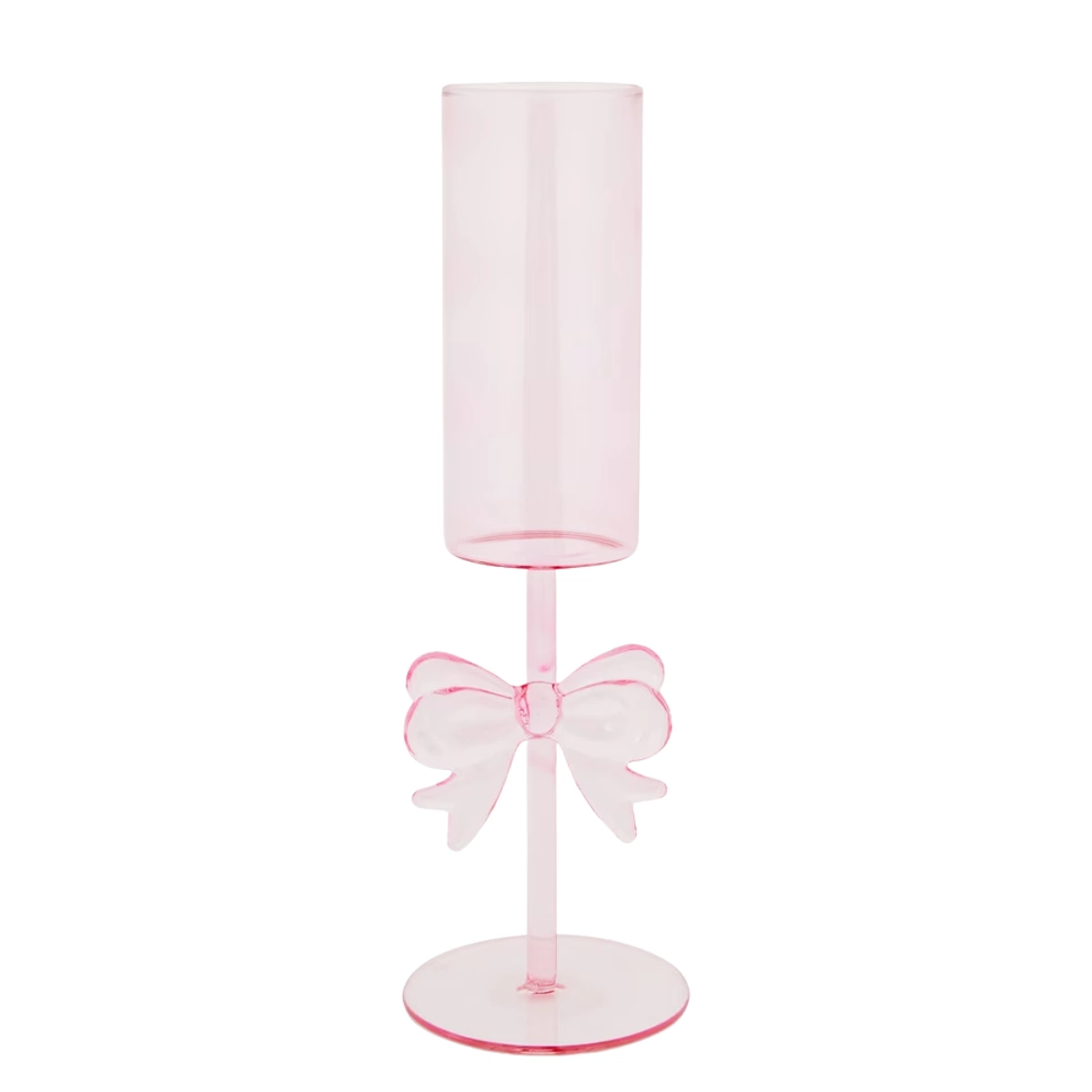  Primark Fluted Glass With Bow Detail, €6