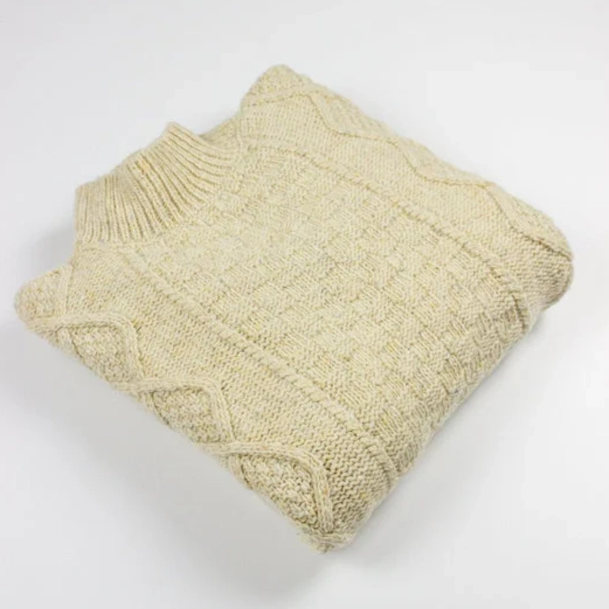 Stable of Ireland Natural Donegal Aran Jumper, €220