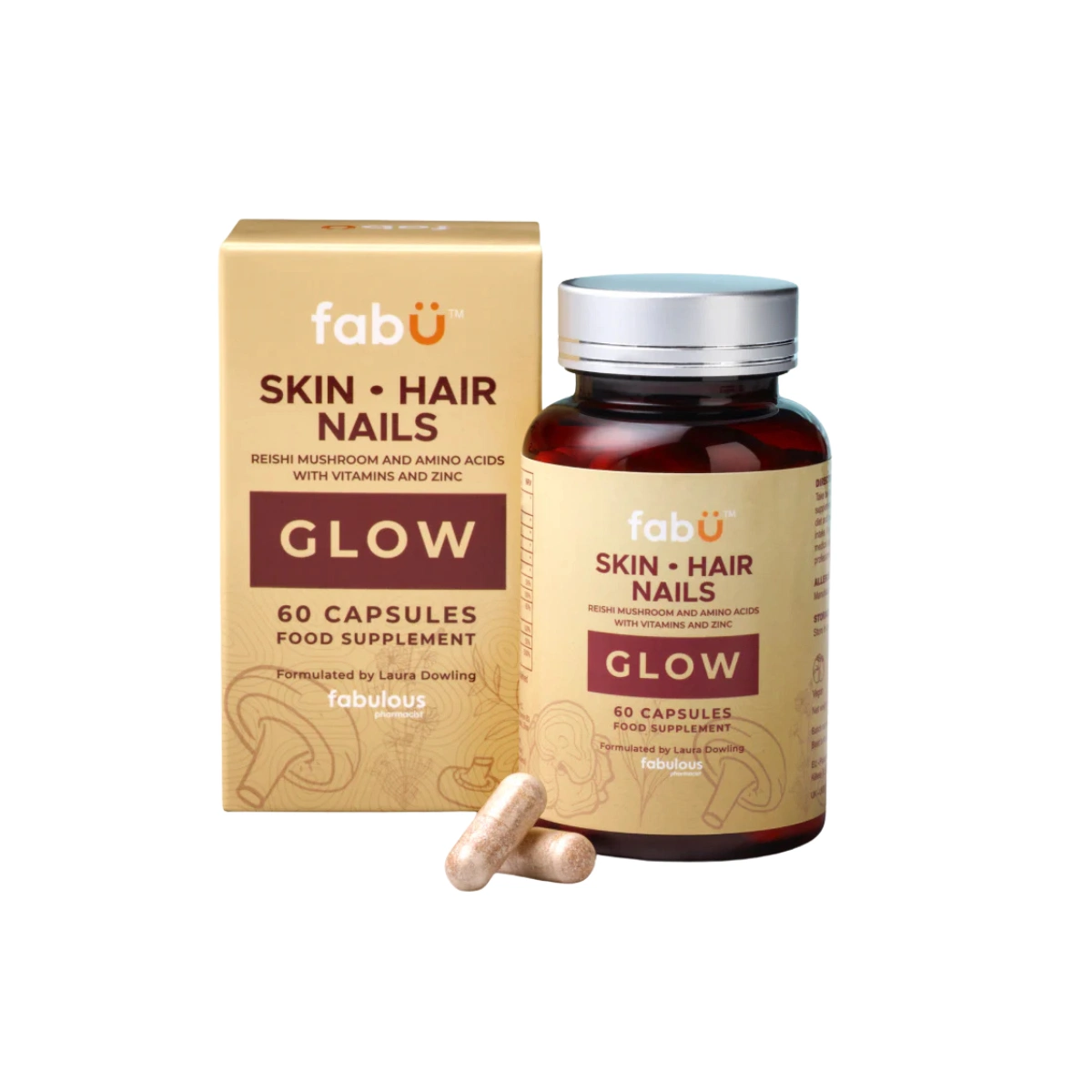 FabÜ Skin-Hair-Nails Glow, €29.99