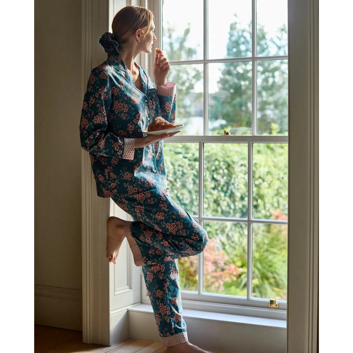 Carolyn Donnelly Eclectic Print Cotton Pyjama Set, €40