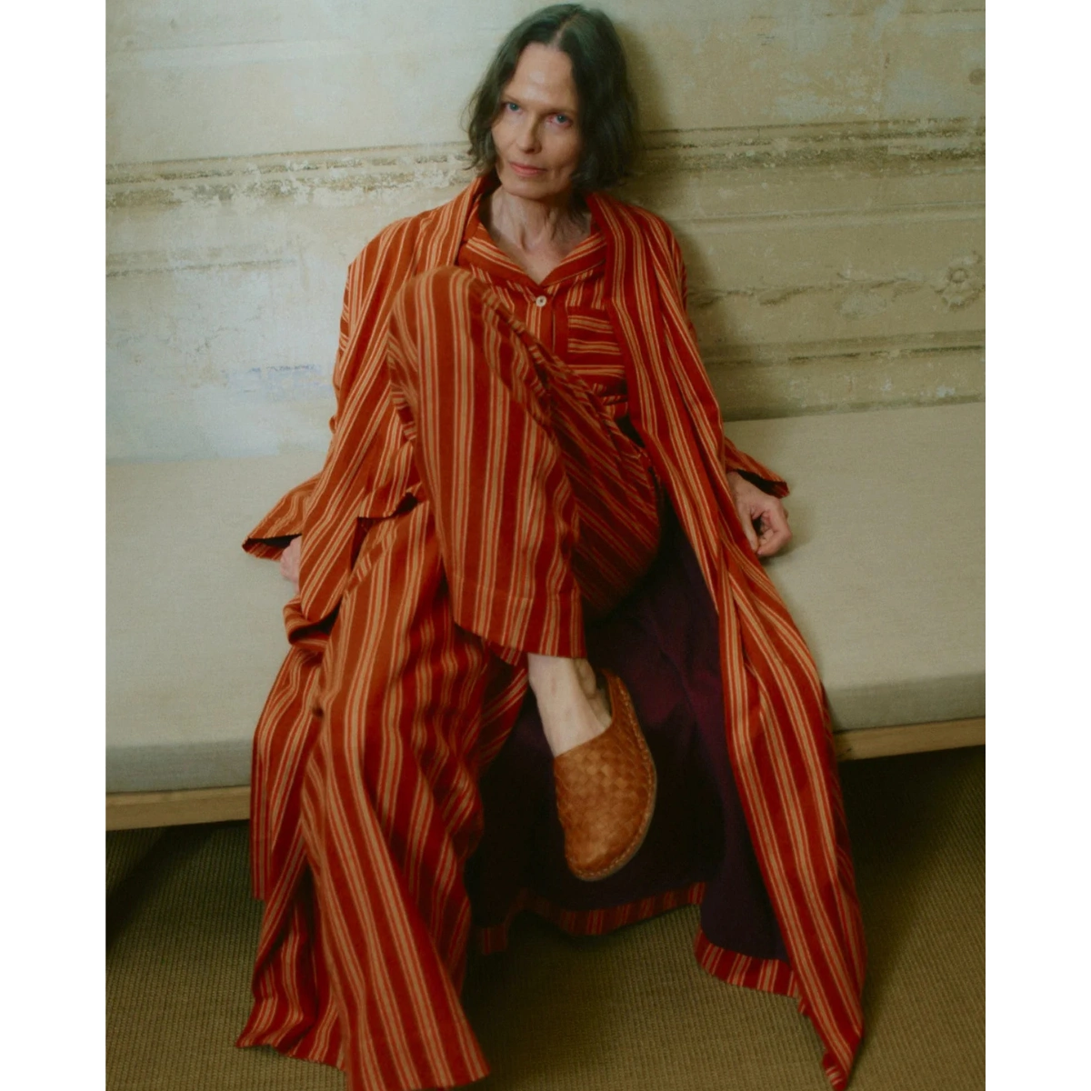 Toast Forte Stripe Flannel Pyjamas, €215